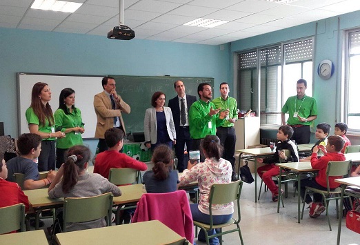 Visita a los talleres de sostenibilidad infantiles de Valladolid